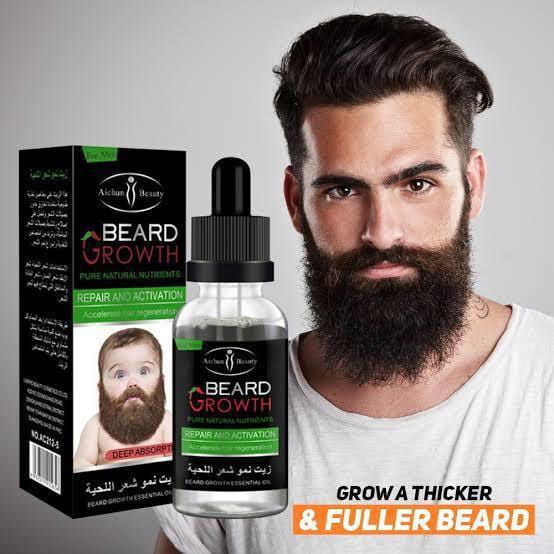 Beard growth oil - natural