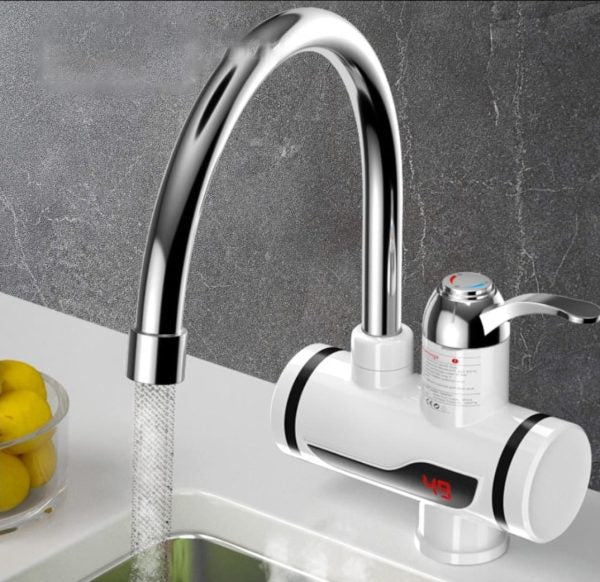 Electric Water Heating Faucet ,tap For Kitchens And Bathrooms Shock Proof | Display | Hot Water